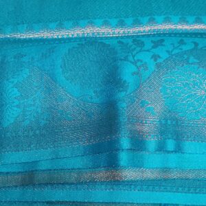 Blue soft silk SareeSSS0007