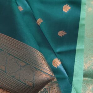 Green soft silk sareesSSS0006