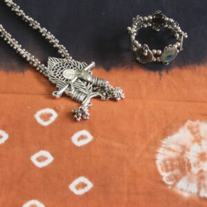 Bandhini Style Sungudi Saree(Boutique Collection)BC0006