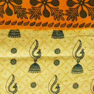 Premium yellow sungudi sareesMSS0001