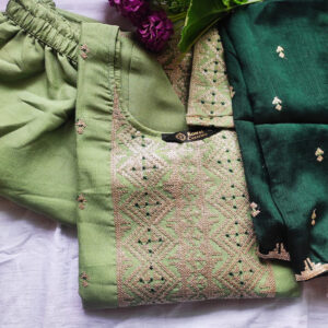 Light green kurti set (KS002)