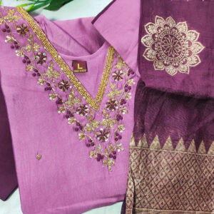 Wine purple kurti set (KS004)