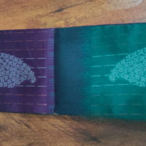 Purple with green vaira oosi sareeVOS0001